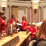 Mary Lou Blount and Rep. Alecia Webb-Edgington