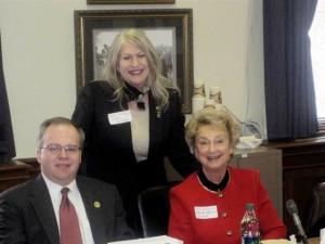 Rep. Adam Koenig, 63rd Dist. Rep. candidate Diane St. Onge & Sarah Kahmann