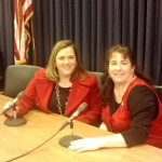 KCRWC Pres. Kim Kraft & Lynn Berk - a radio call-in show in the making?!
