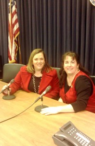 KCRWC Pres. Kim Kraft & Lynn Berk - a radio call-in show in the making?!