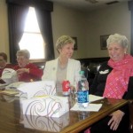 Sen. Katie Stine & Eileen Wendt-Moser at lunch
