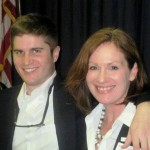 Kim and Christian Moser (he is an intern for Rep. Santoro)