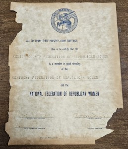 April 7 1960 NFRW paperwork