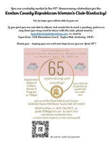 Invite to dignitaries
